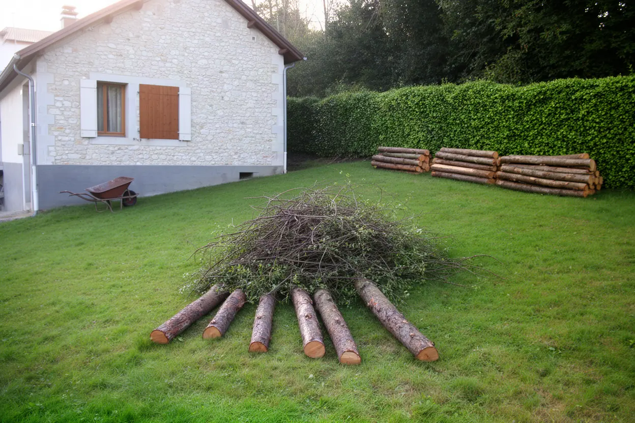 Billons avant manutention au Palais-sur-Vienne